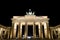 Brandenburger tor by night