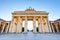 Branderburger Tor- Brandenburg Gate in Berlin, Germany