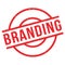 Branding rubber stamp