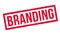 Branding rubber stamp