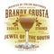 Brandy Crusta Cocktail New Orleans French Quarter Bourbon Street Louisiana
