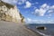 Branscombe Beach near Seaton in Devon in South West England