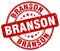 Branson stamp