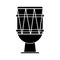 Brasilian drum percussion bongo pictogram