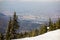 Brasov City seen from Piatra Mare Mountains