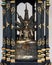 Brass Buddha statue with seven head dargon.