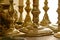 Brass candlesticks