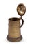 Brass or copper retro vintage tankard