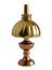 Brass miniature of antique table lamp