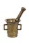 Brass mortar and pestle