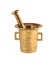 Brass Mortar and Pestle