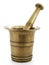 Brass Mortar and Pestle