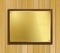 Brass Plaque