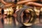 Brass plumbing and heating fittings