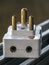 Brass three  Pin Multi Plug Adapter Lok Gram Kalyan