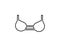 Brassiere icon vector illustration