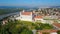 Bratislava Castle aerial view