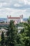 Bratislava castle in capital city of Slovakia, architectural the