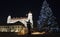 Bratislava - castle - christmas tree