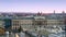 BRAUNSCHWEIG, LOWER SAXONY, GERMANY - DECEMBER 20, 2019: Panoramic view over the roofs of Braunschweig in Germany.