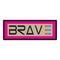 Brave -  Vector illustration design for banner, t-shirt graphics, fashion prints, slogan tees, stickers, cards, poster, emblem