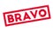 Bravo rubber stamp