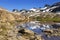 Brazeau Watershed River Rock Canyon Scenic Rocky Mountains Landscape Alberta Canada Hiking