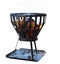 Brazier with Wood Fire