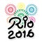 Brazil 2016 Rio de Janeiro Olympic Games banner