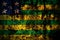 Brazil, Brazilian, Goias flag on grunge metal background texture with scratches and cracks