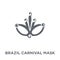 Brazil carnival mask icon from Brazilian icons collection.