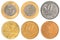 Brazil circulating coins collection set