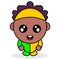 brazil country mascot cartoon character