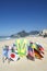 Brazil Final Tickets World Flags on the Beach Rio