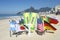 Brazil Final Tickets World Flags on the Beach Rio