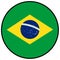 Brazil flag - banner, South America, country