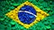 Brazil Flag with Icons