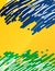 Brazil flag themed abstract background