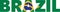 Brazil flag word