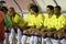 Brazil football reserves bench