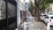 Brazil - Rio de Janeiro - Empty Street - Cars - Trees - Leaves - Cityscape