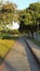 Brazil Rio de Janeiro Fundao Island Bicycle Path Trees