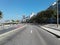 Brazil - Rio de Janeiro - Leme - Atlantica Avenue - Beach - Trees - Palm Trees - Sidewalk