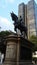 Brazil - Rio de Janeiro - Praca XV -  Downtown - General Osorio Statue - Trees - Square - Building