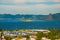 Brazil, Rio de Janeiro, Santa Teresa Neighbourhood. Top view of the city from the Ruins of the house Laurinda