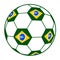 Brazil soccer ball