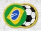 Brazil soccer symbol