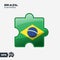 Brazil State Flag Puzzle