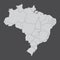 Brazil States map