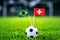 Brazil - Switzerland, Group E, Sunday, 17. June, Football, World